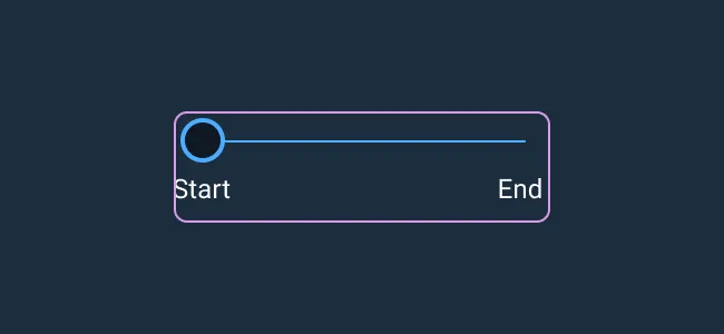 Don’t: Focus the entire slider component.